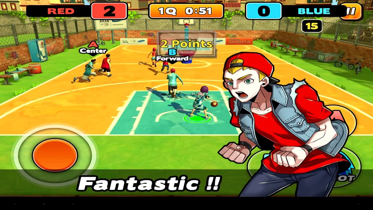 Street Dunk 3 on 3 Basketball - Android and iOS gameplay PlayRawNow