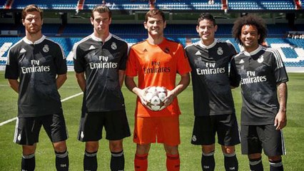 Le nouveau maillot third du Real Madrid pour la saison 2014-2015 !