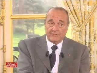 Jacques Chirac Vivement Dimanche