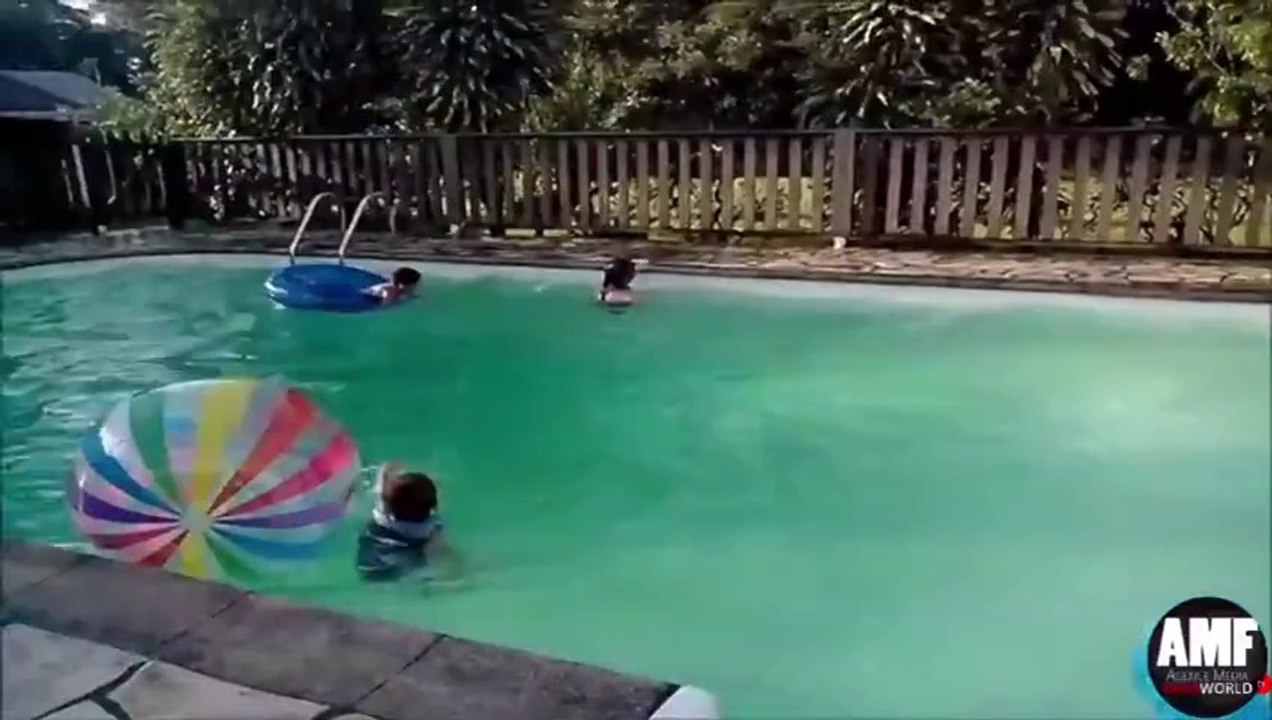 Best Pool Entrance Ever