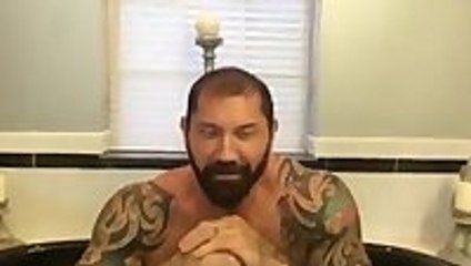 Dave Bautista's ALS Ice Bucket Challenge