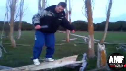 playing with dead trees Fail