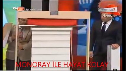 Perde Asmanın En Kolay yolu Monoray Her evde olmalı
