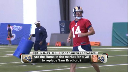 Rapoport: 'Shaun Hill will be the Rams starting quarterback'