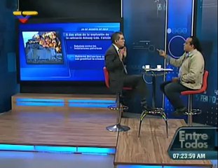 (Vídeo) Entre Todos con Luis Guillermo García del 25.08.2014 (7/7)