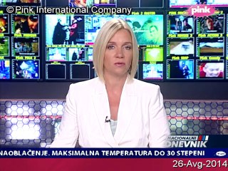 Nacionalni dnevnik u 18.30 (utorak, 26-Avg-2014)