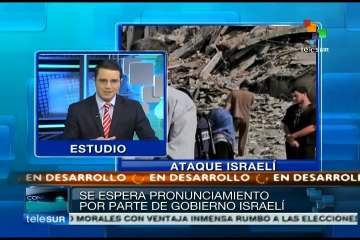 Con disparons al aire festejan palestinos acuerdo de paz de Gaza