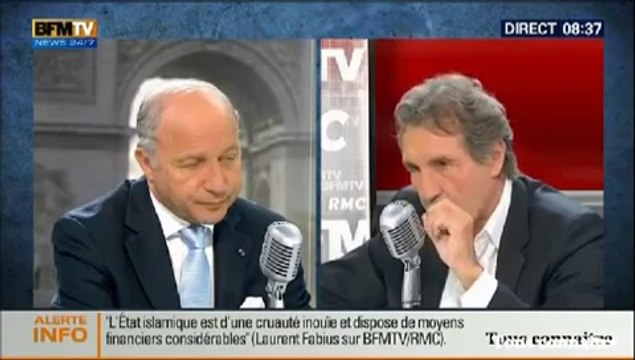 Pour Laurent Fabius , c’est Bachar Al-Assad qui a créé l’EIIL