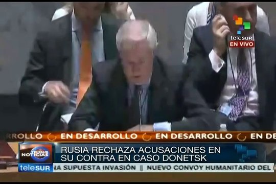 ONU: Rusia rechaza invasión a Ucrania y dice que Kiev ataca a civiles