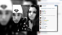 Bieber Posts Pic Cuddling Up With Gomez