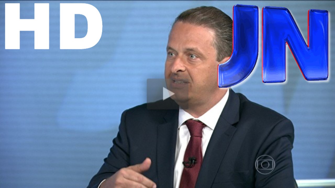 [HD] Última Entrevista Completa Eduardo Campos no Jornal Nacional com William Bonner