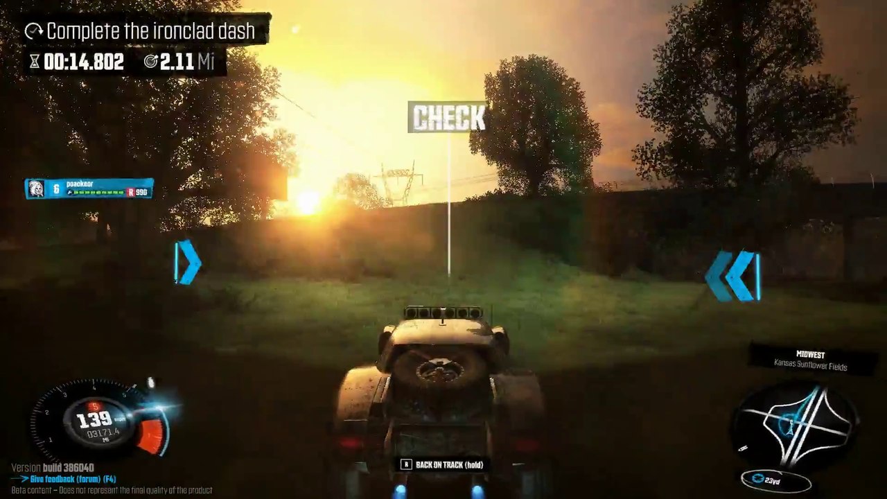 The crew, PC 1080p gameplay!