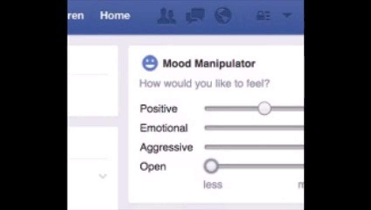 Manipulation des émotions par des algorithmes : Facebook réalise une expérience psychologique sur 1milliard de personne