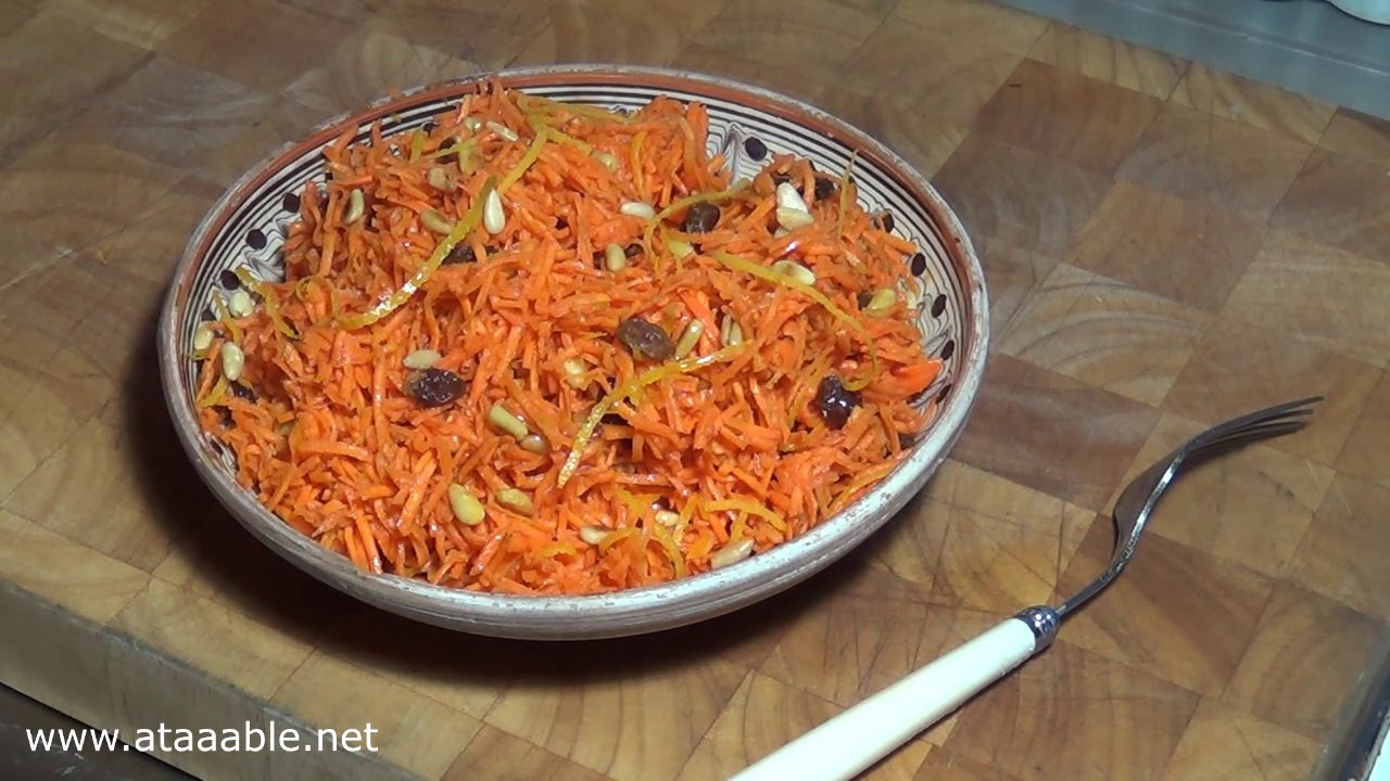 Cuisine Orientale - Salade de Carottes à l'Orange