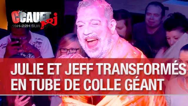 Julie et Jeff transformés en tube de colle géant - C'Cauet sur NRJ