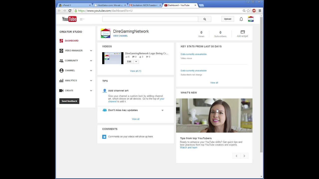 Tutorial For How To Accept An Invitation To Join The Freedom MCN On YouTube For Free Online