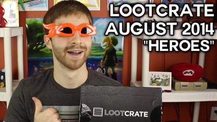 Loot Crate August 2014 Unboxing