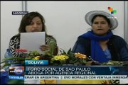 Resolución de Foro de Sao Paulo incluirá temas de interés para AL
