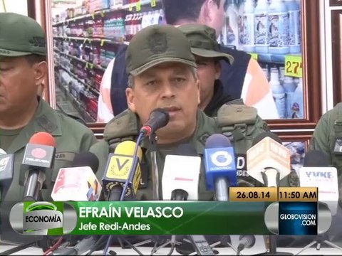 Más de 500 toneladas de alimentos incautadas en Táchira