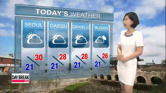 More showers are in store for some regions down south...