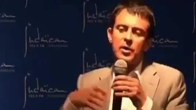 Algerie 2013_ le ministre de François Hollande (Manuel Valls) est un sioniste de chez sionisme !