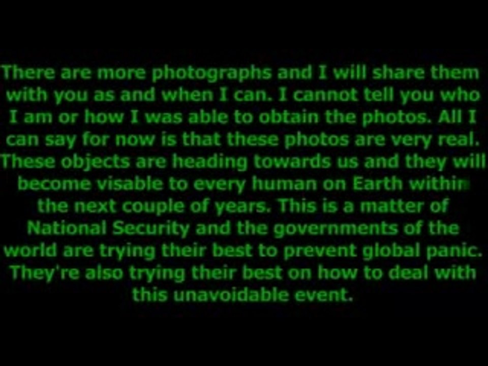 NIBIRU - Pics we weren't supposed to see