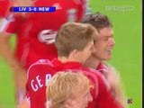Xabi Alonso Great Goal from Own Half Liverpool v Newcastle
