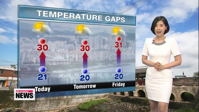More rain to come down south, hot temps in the central regions