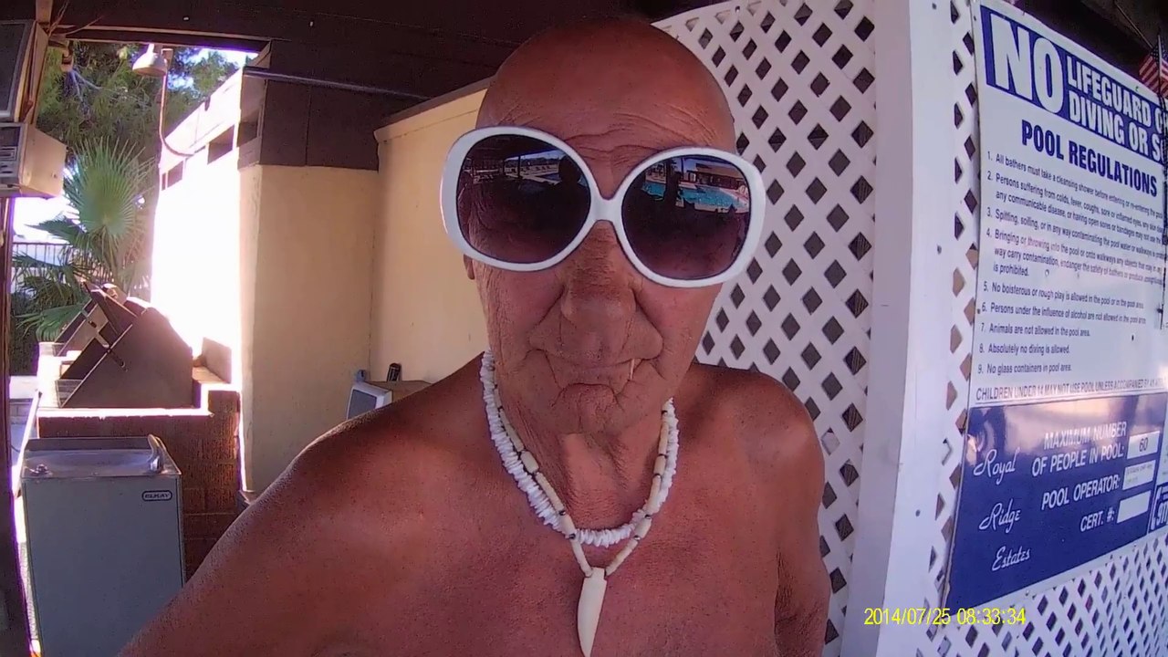 Old Guy Does Yul Brynner Impression