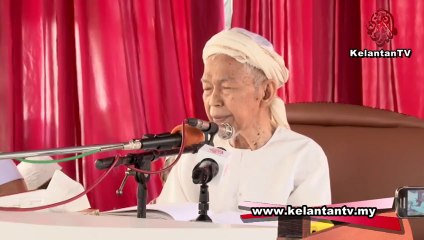Tuan Guru Nik Abdul Aziz - Kuliah Jumaat 18 April 2014