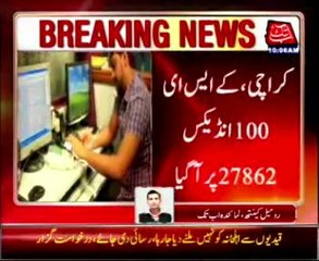 KSE-100 falls 350 points as political deadlock continues