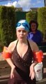 So ridiculous fail during her ALS Ice Bucket Challenge : Headshot