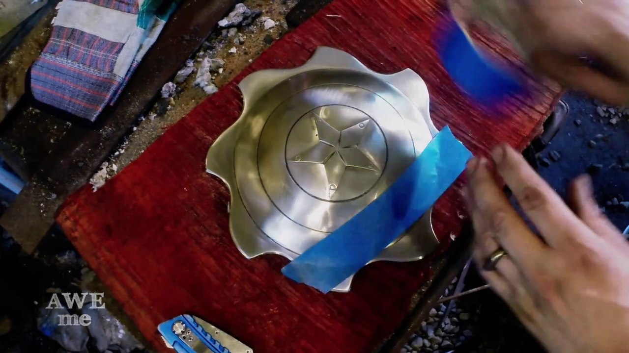 Reforger le bouclier de Captain Americas - MAN AT ARMS