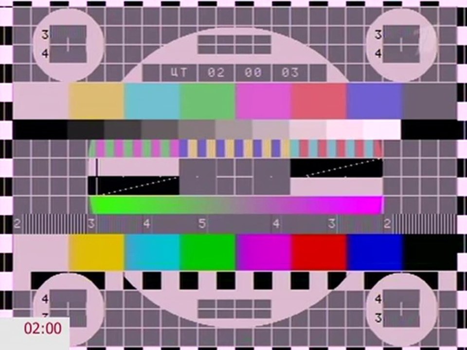 Официальный конец эфира Первого канала (полная версия) (20.04.2009)