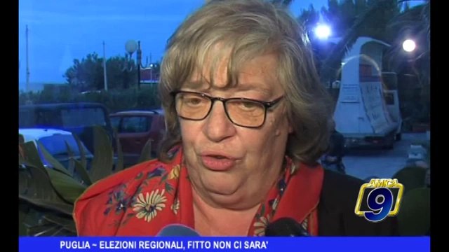 PUGLIA | Elezioni regionali, Fitto non ci sarà