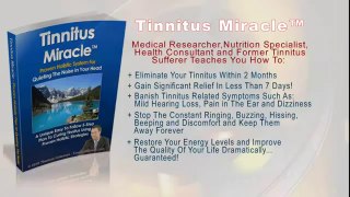 Tinnitus Miracle Review from Former Tinnitus Sufferer  Pulsatile Tinnitus