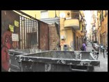 Napoli - Cartelli razzisti ai Quartieri Spagnoli -live- (26.08.14)