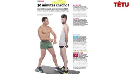 Une séance de sport en 30 minutes chrono avec Grégory Capra