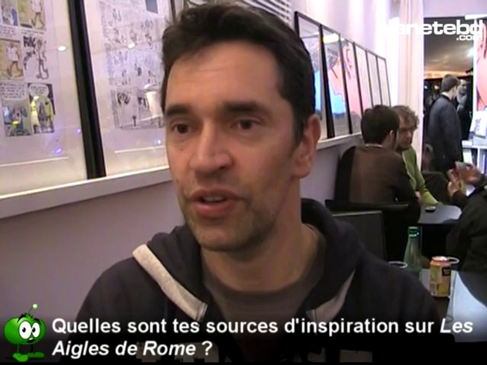 Enrico Marini en interview sur PlaneteBD.com