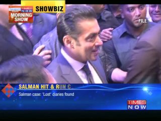Salman case: 'Lost' diaries found