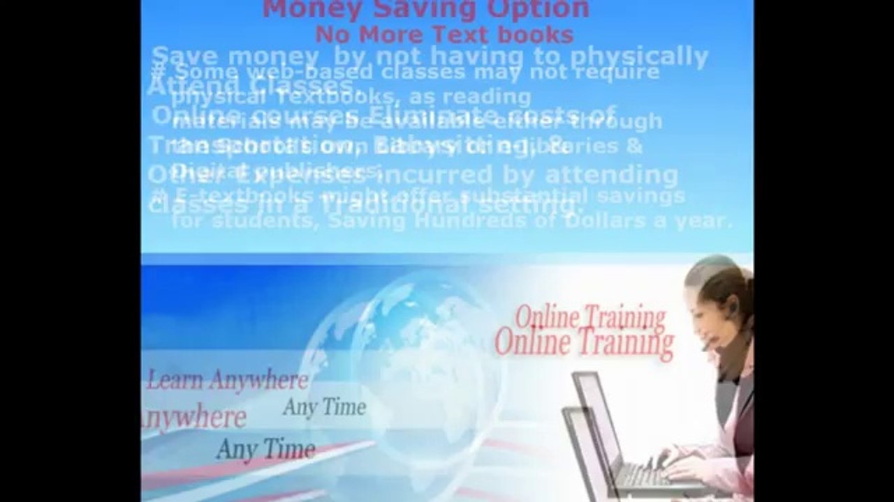 What Are the Potential Benefits of Online Training in institutes?