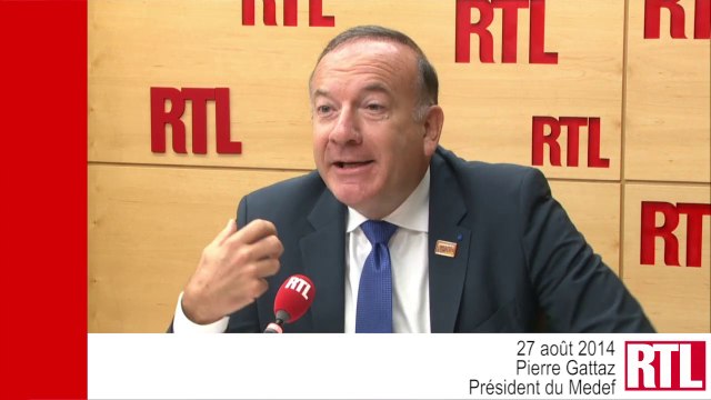 Macron à l'Économie : Pierre Gattaz veut voir les faits et les mesures avant de juger