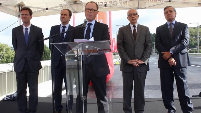 Inauguration du pont Mathilde à Rouen : le discours de Nicolas Rouly