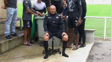 Le Ice Bucket Challenge d'Alain Casanova