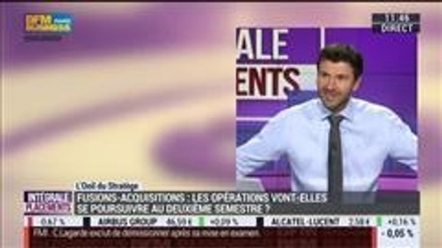 Fusions-acquisitions: les opérations vont-elles se poursuivent au deuxième semestre ?: Estelle Ménard et Olivier Anger, dans Intégrale Placements – 27/08