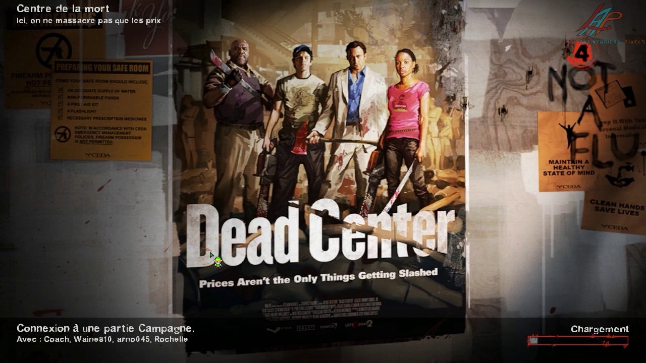 [COOP] Playthrough Left 4 Dead 2 [1] Centre de la Mort Partie 1