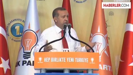 Erdoğan: "Bugün yeni bir sayfa açalım istiyoruz"