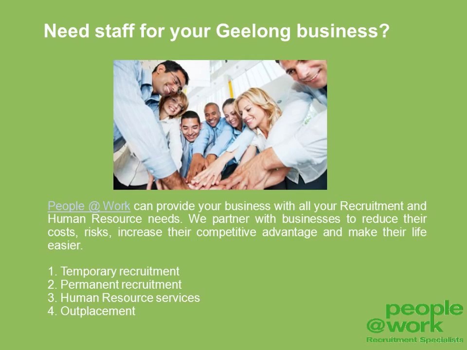Register your interest with People@Work