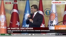 Ahmet Davutoğlu AK Parti Kongresinde Konuşuyor