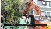 Floods in Busan, South Korea